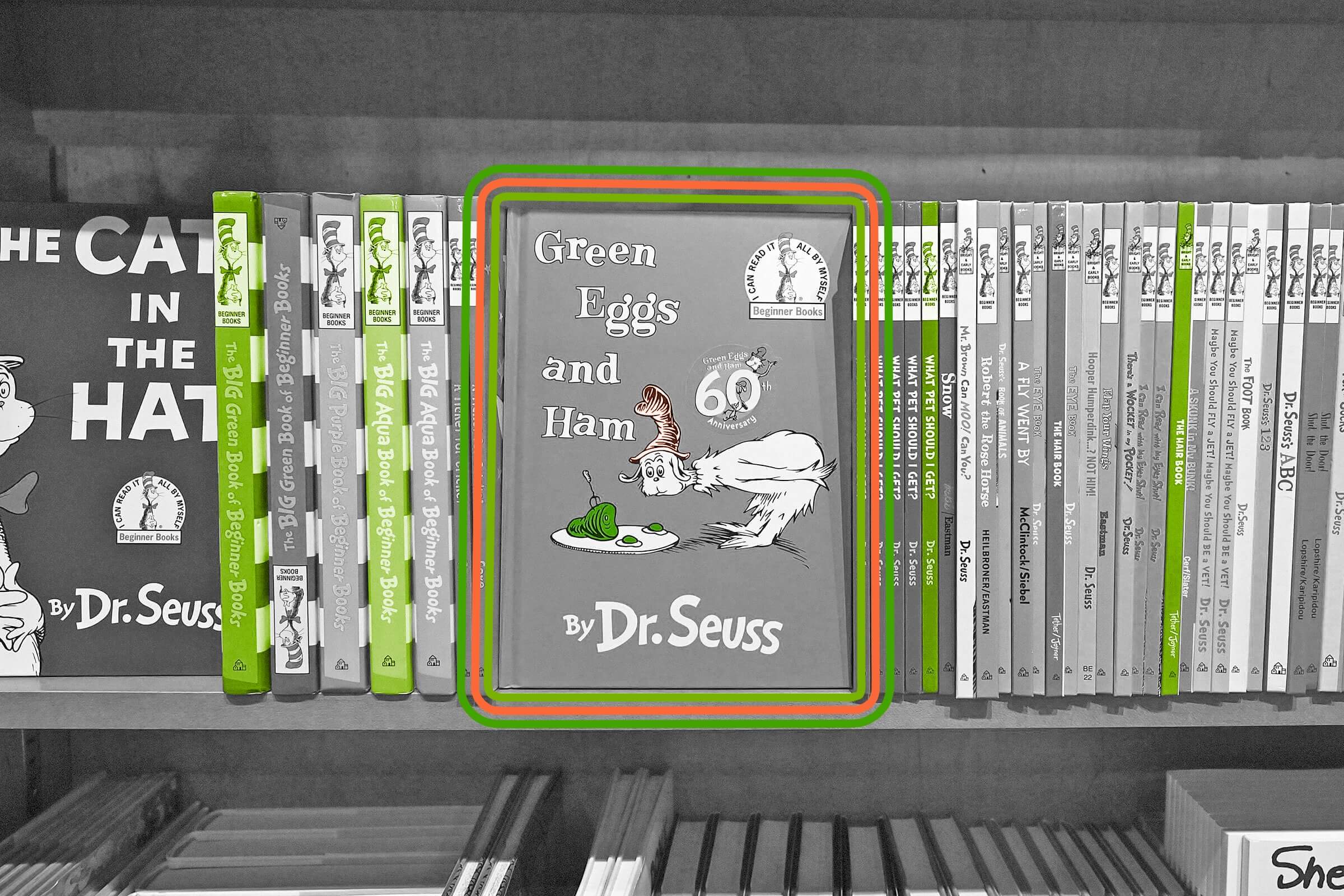 “Green Eggs and Ham” was written on a bet.