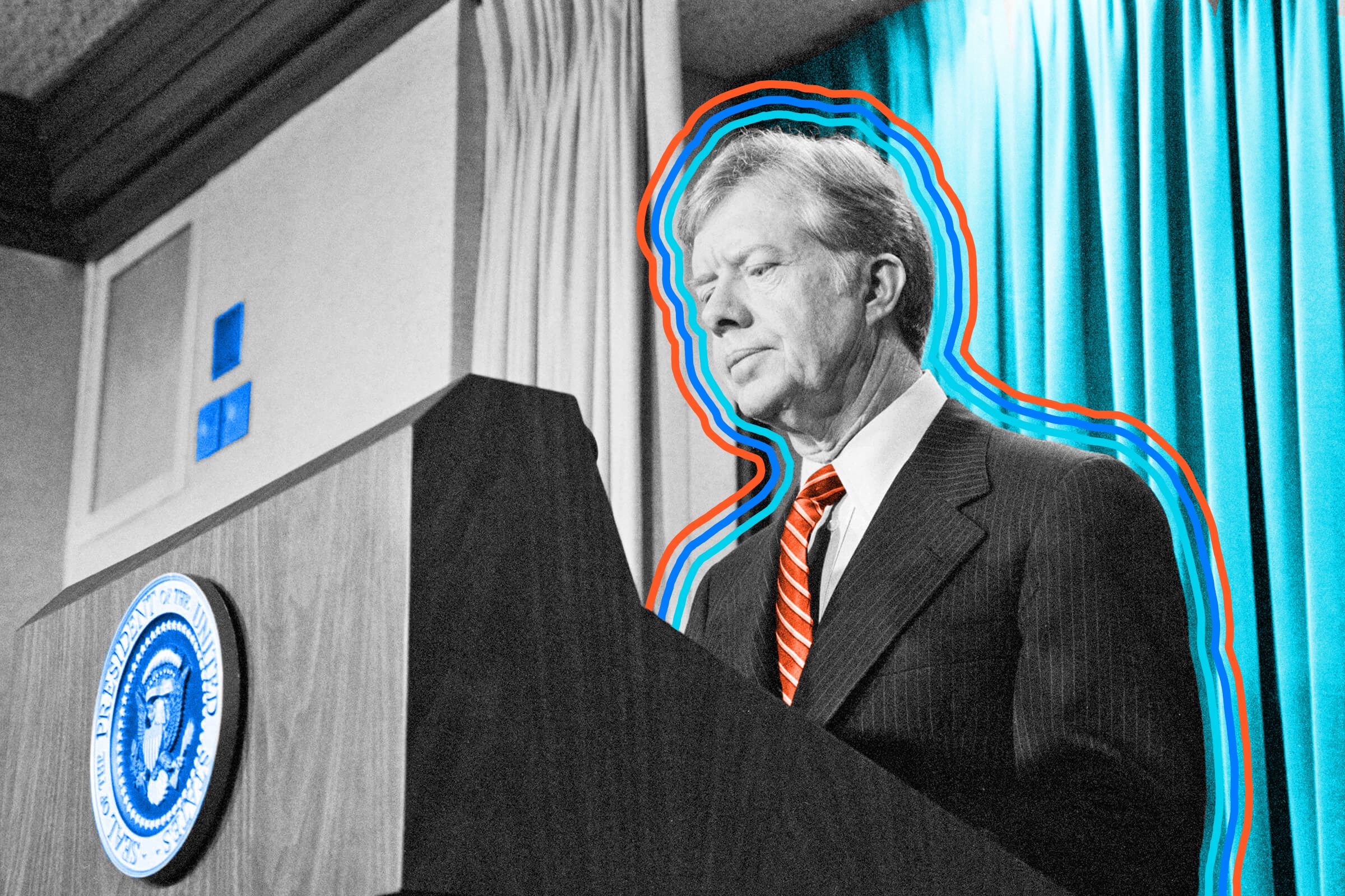 Jimmy Carter was the first president born in a hospital.