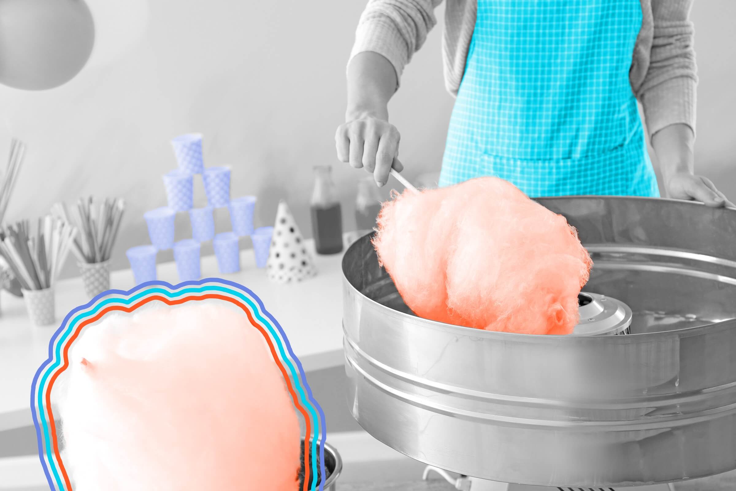 A dentist helped invent the cotton candy machine.