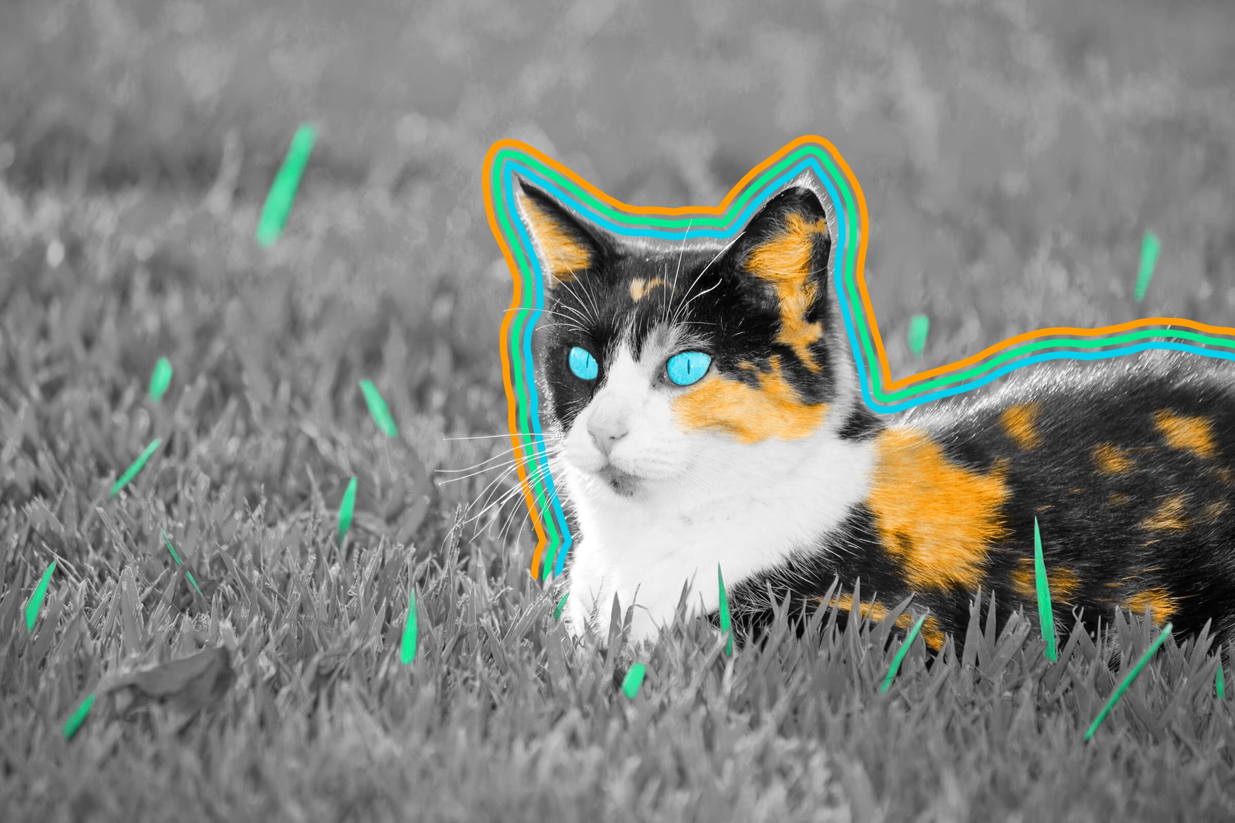 Only about 1 in every 3,000 calico cats is male.