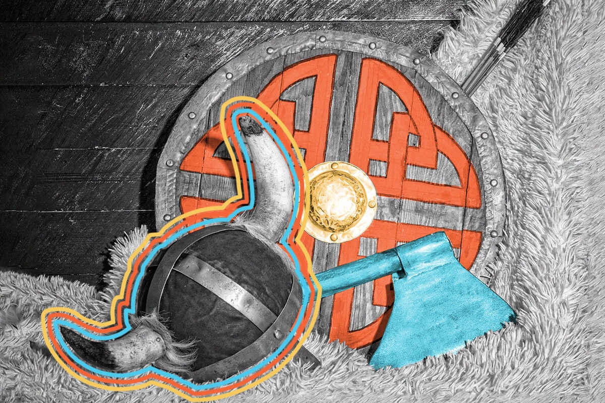 Most Vikings didn’t wear horned helmets.