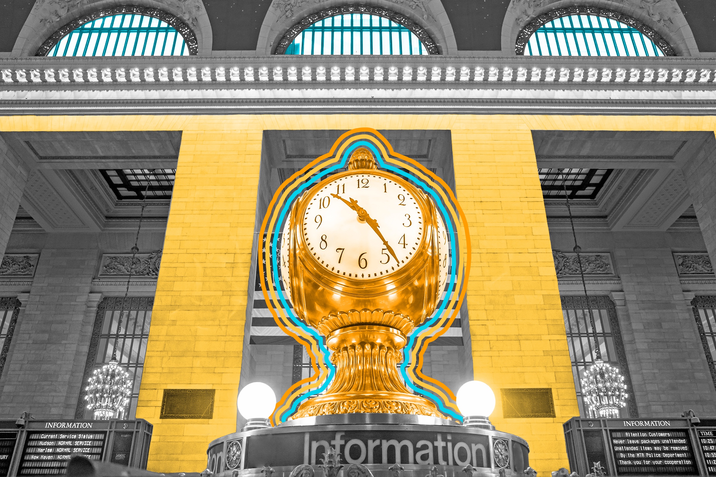 Grand Central Terminal is radioactive.