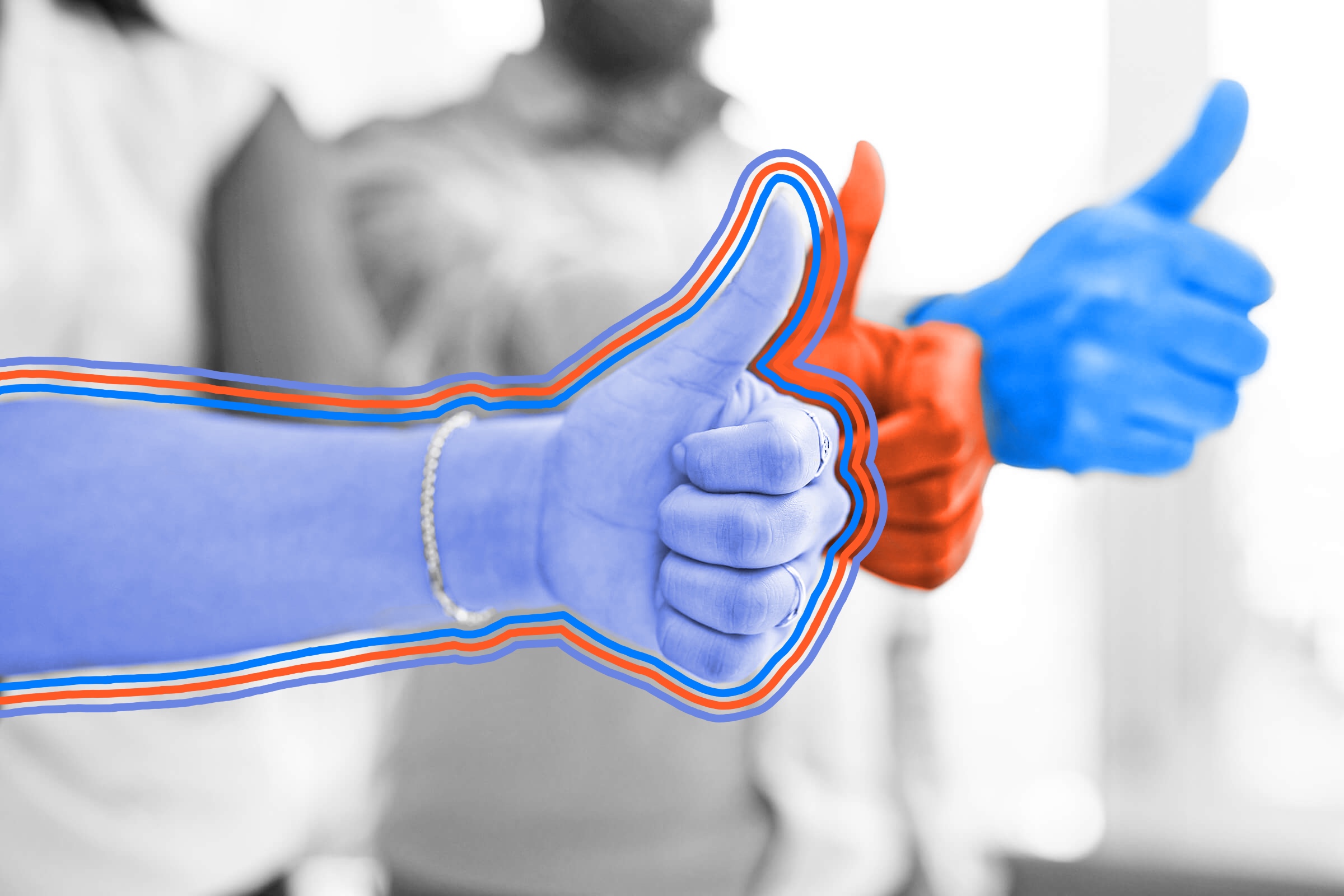 Thumbs have their own pulse.