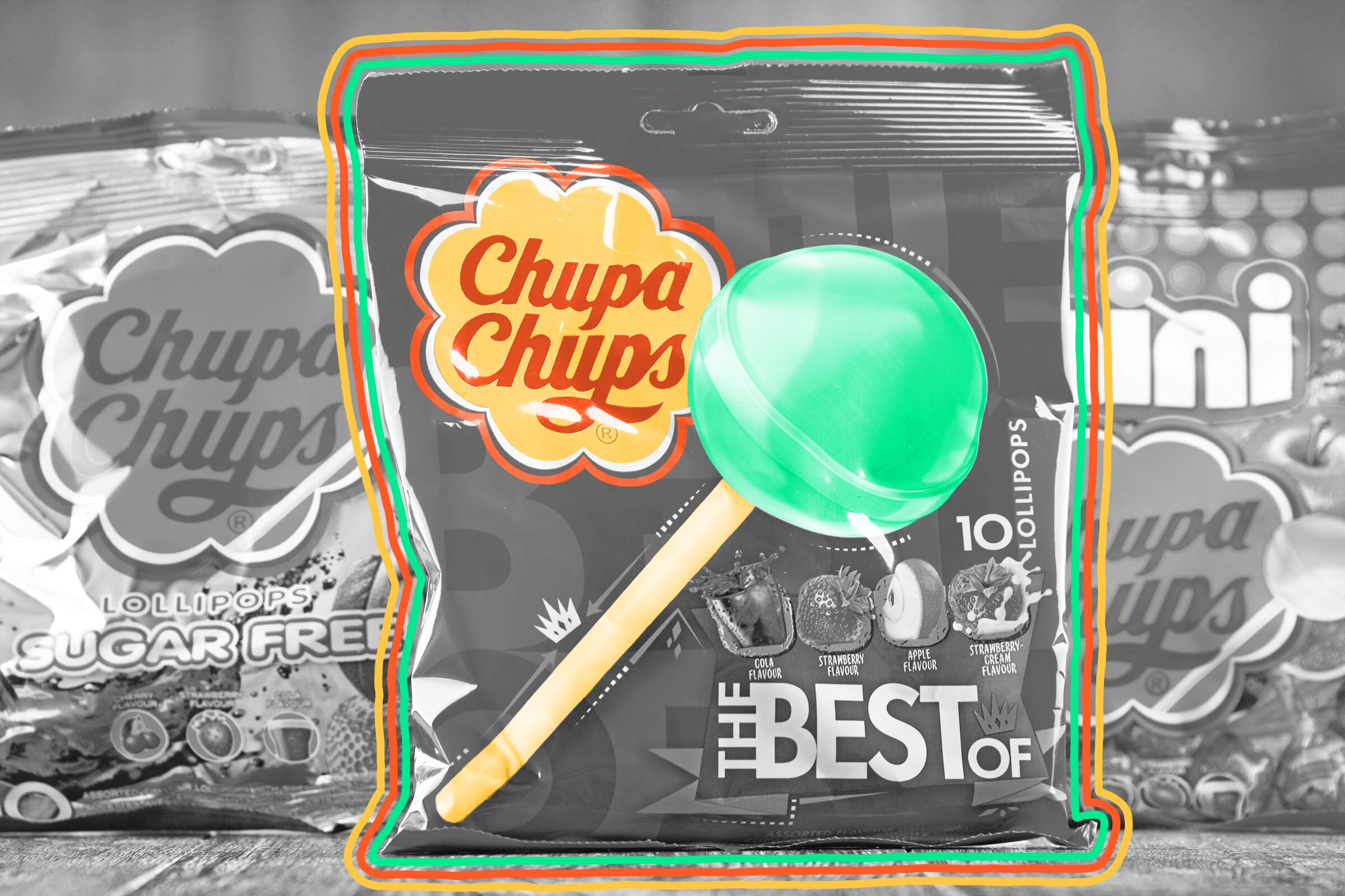 Salvador Dalí designed the Chupa Chups logo.