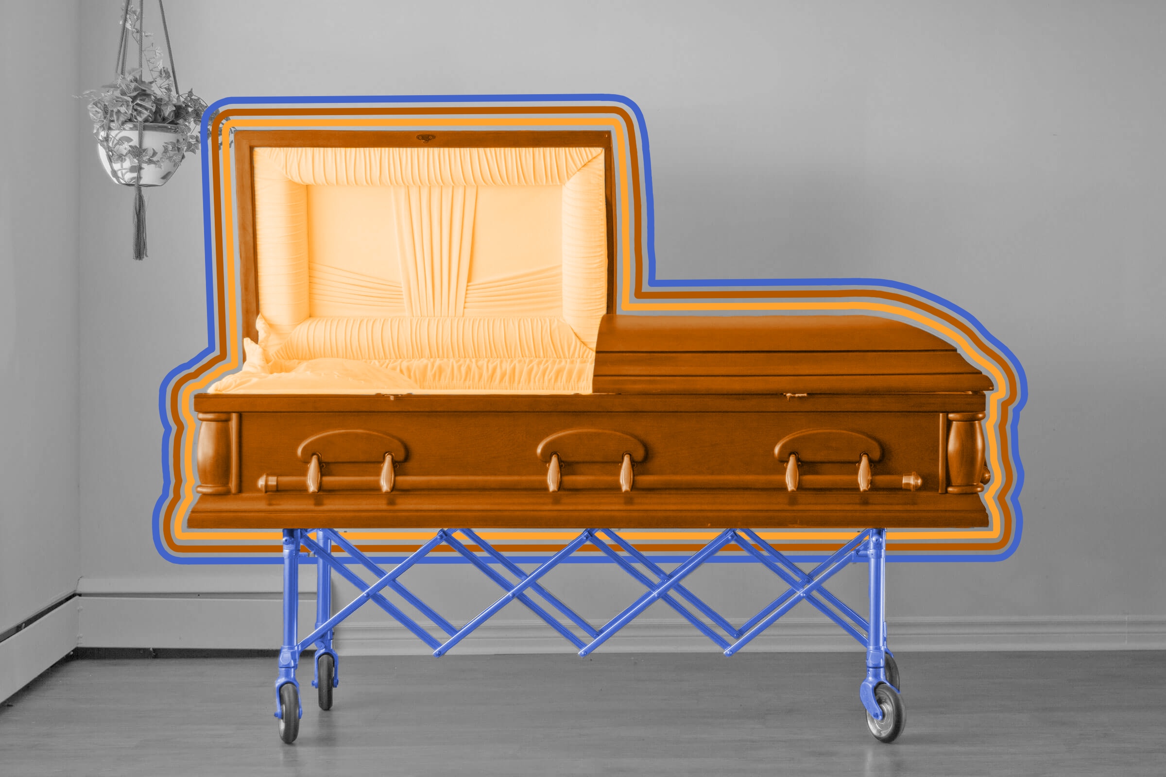 A Michigan town once held a funeral for 30,000 pizzas.