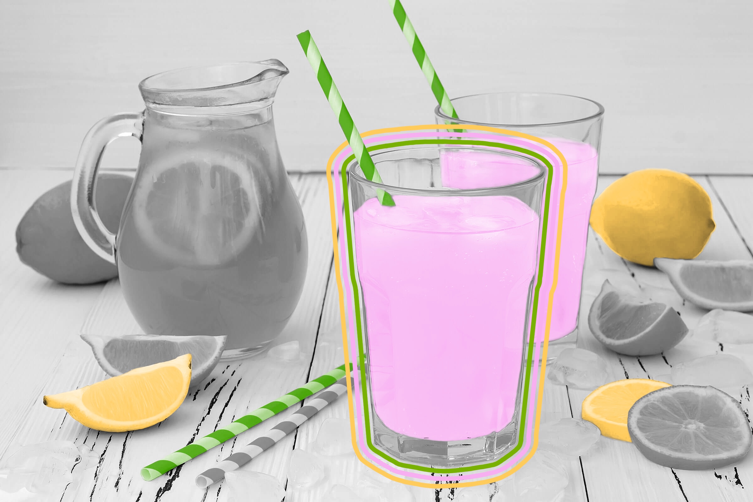 Pink lemonade was invented at the circus.
