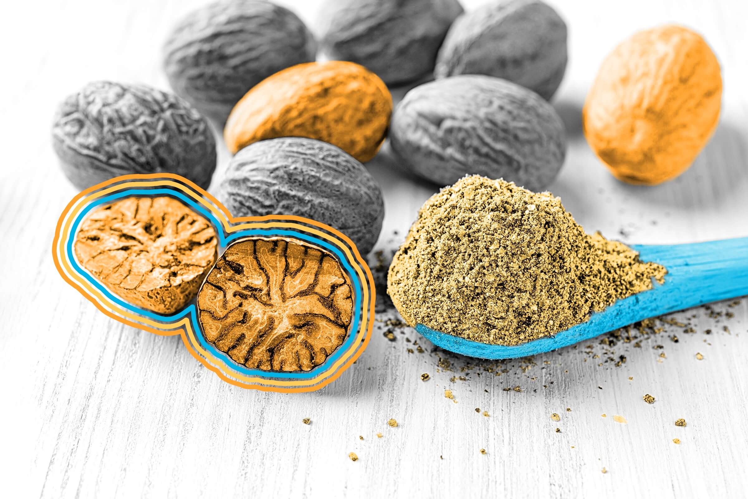 Nutmeg is a hallucinogen.