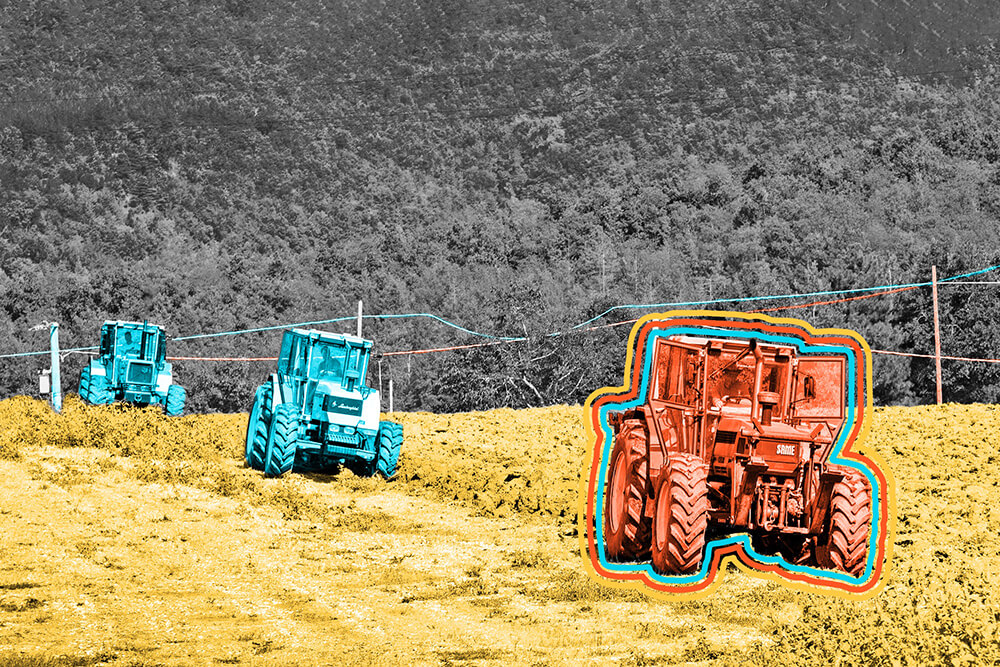 Lamborghini began by making tractors.