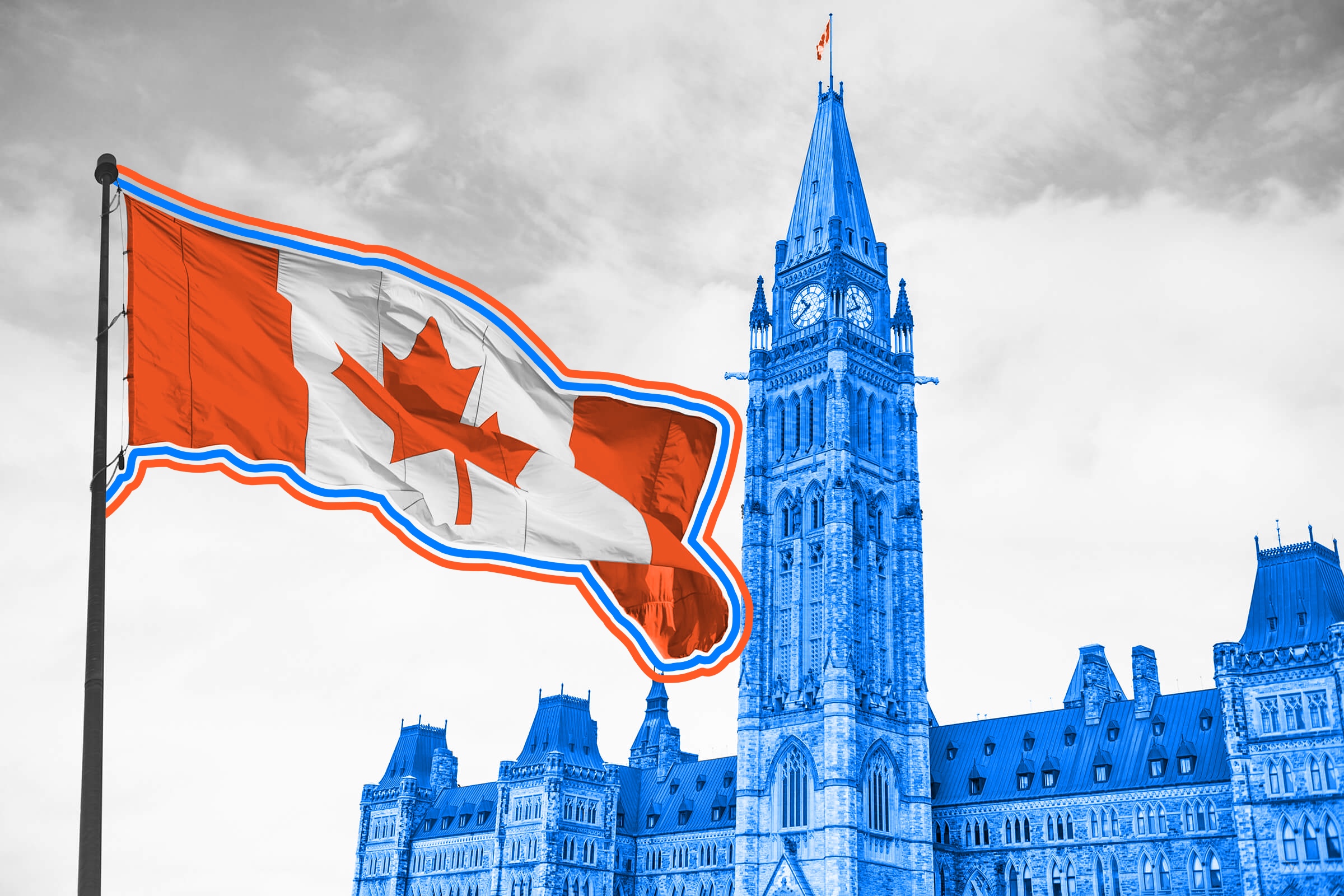 Some 90% of Canadians live within 100 miles of the U.S. border.