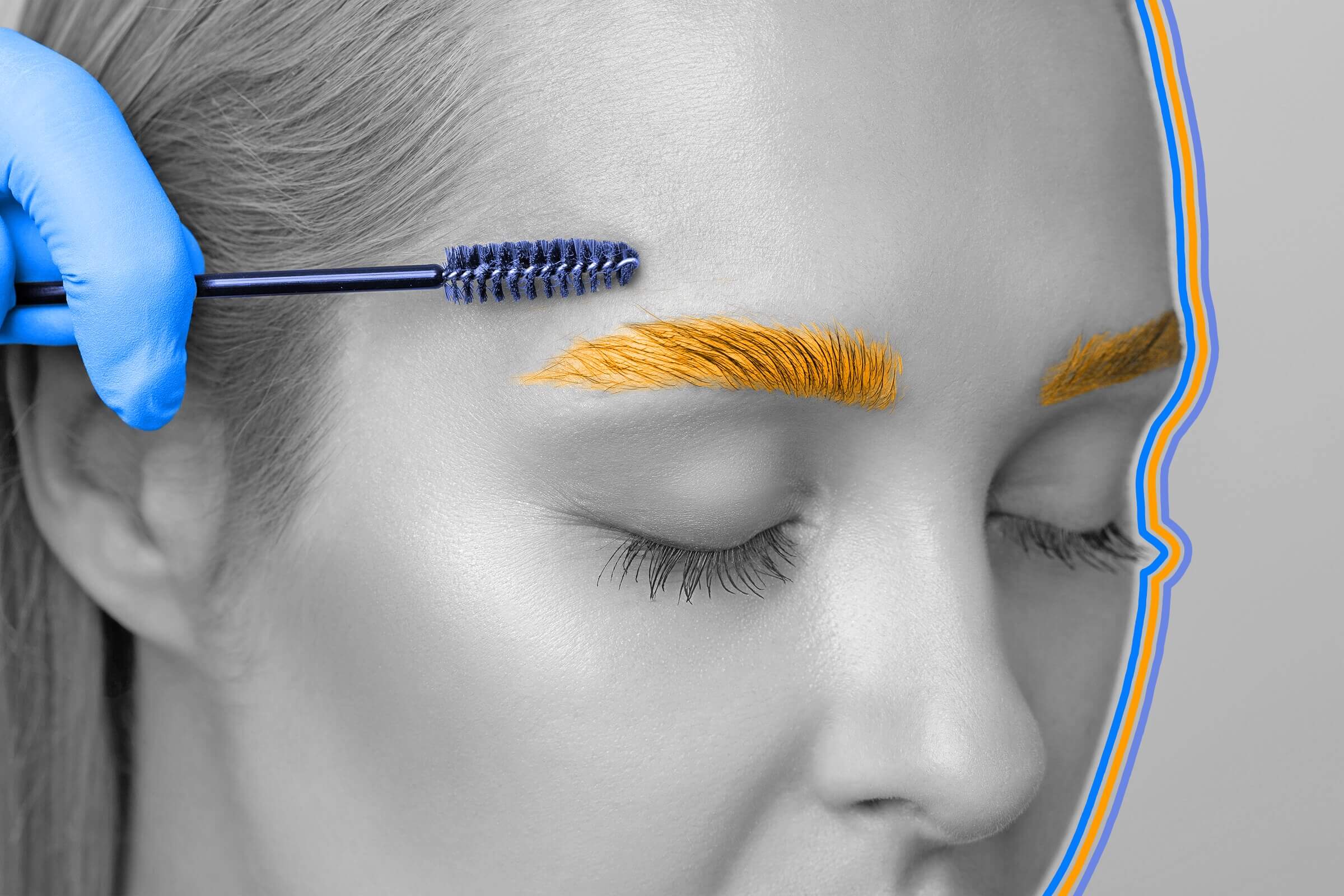 The space between your eyebrows is called the ‘glabella.’