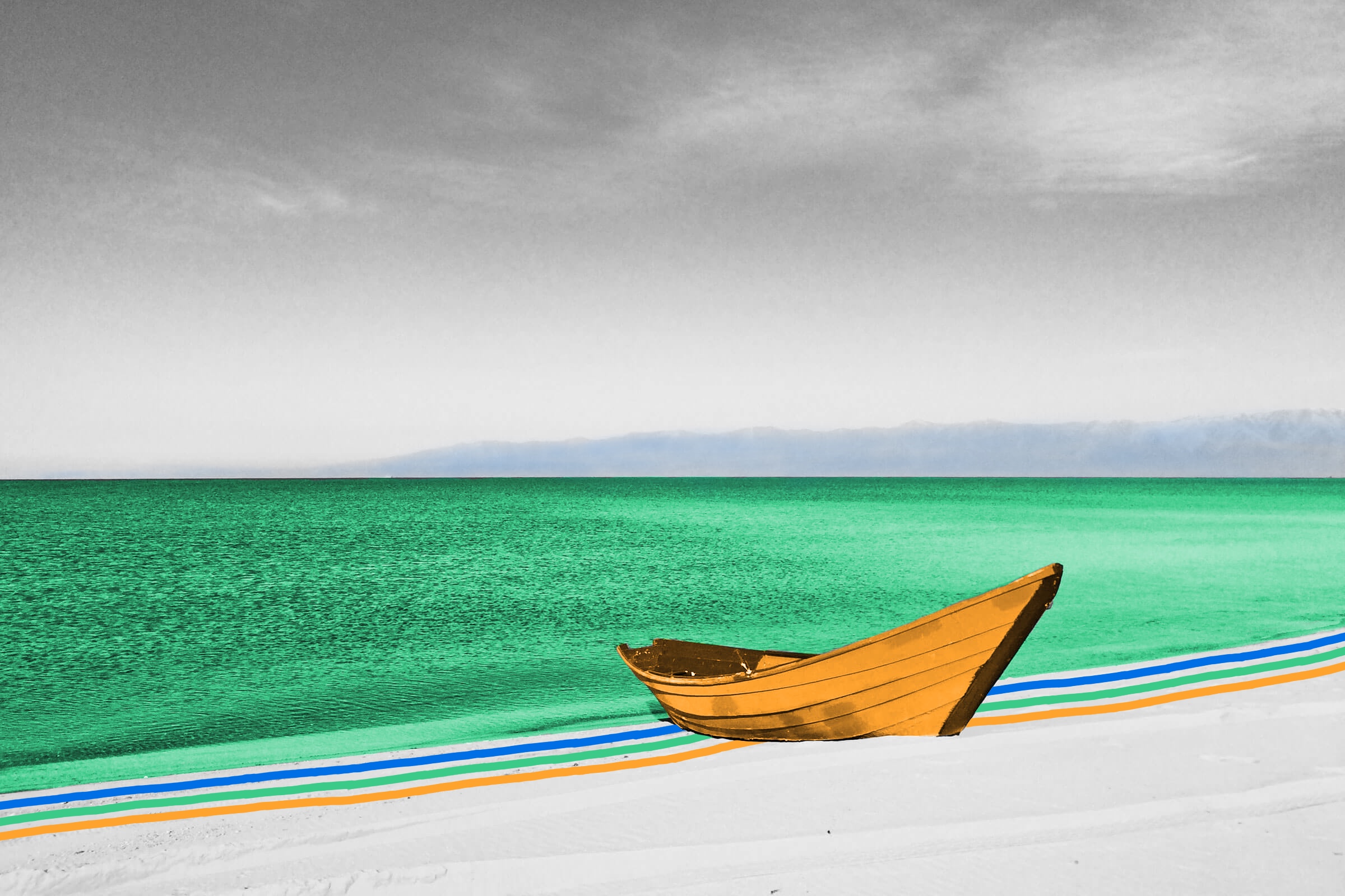 The oceans are becoming greener.