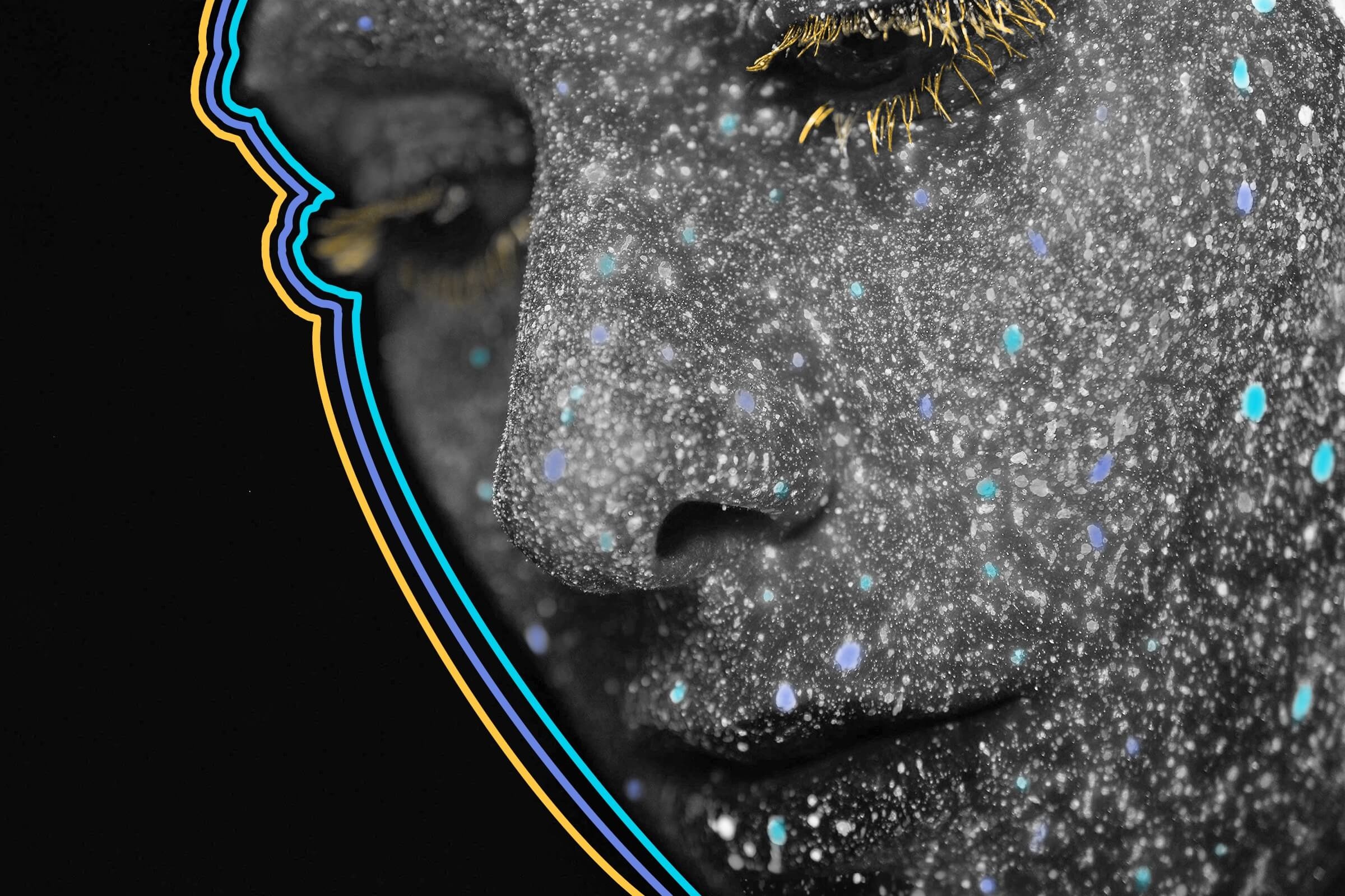 Humans actually glow.