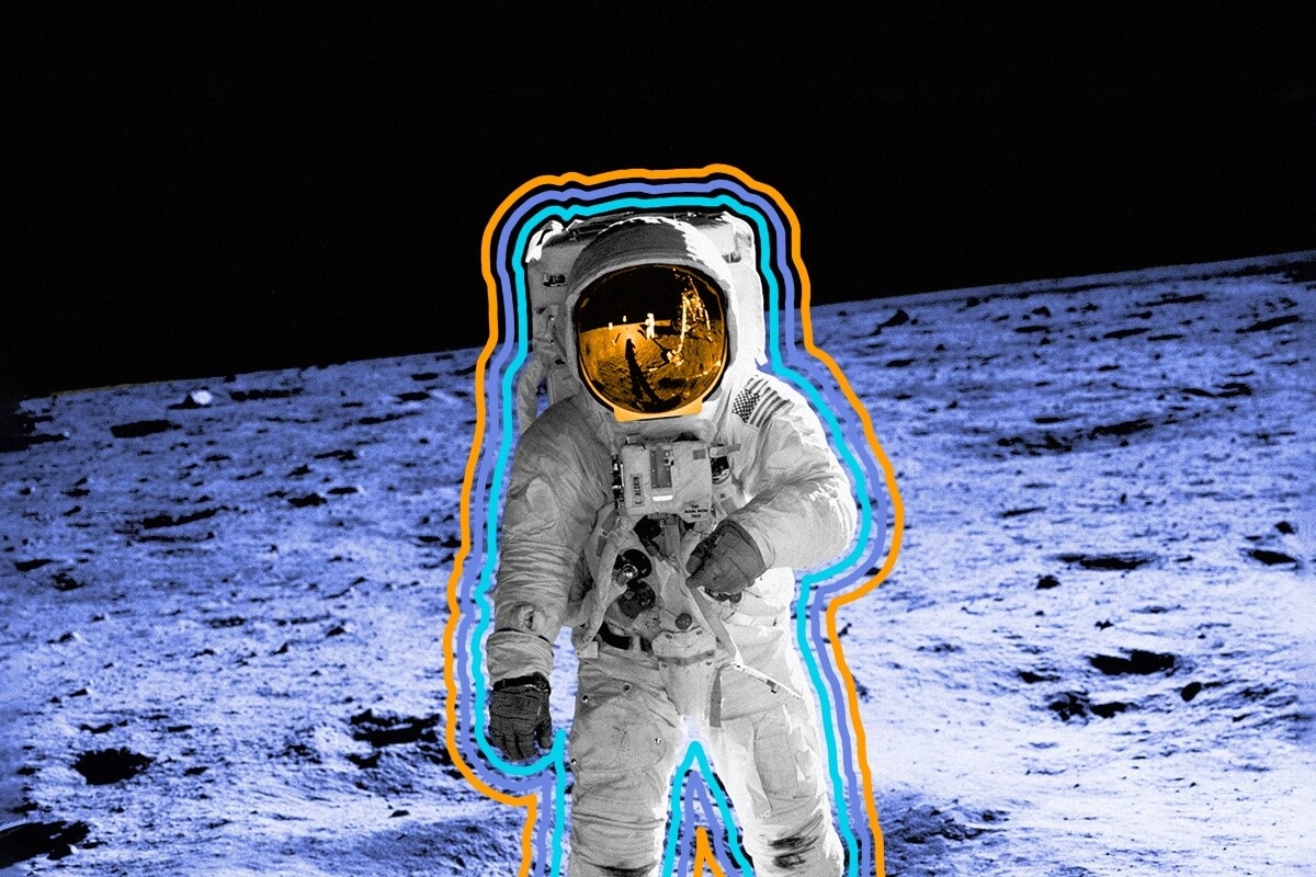 The Apollo 11 astronauts had to fill out a customs form for their lunar samples.