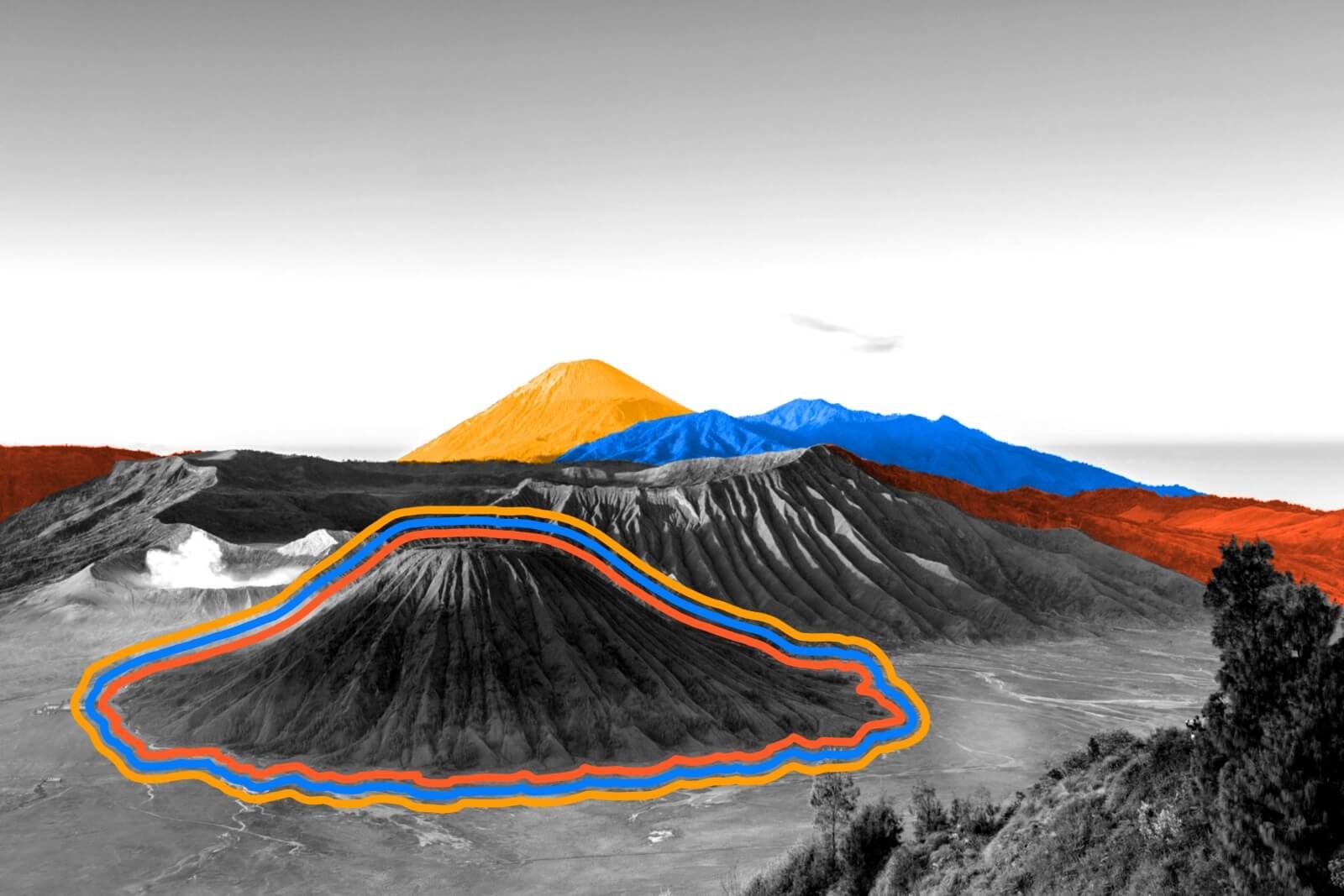About 75% of the Earth’s volcanoes are located on the Pacific Ocean’s ‘Ring of Fire.’