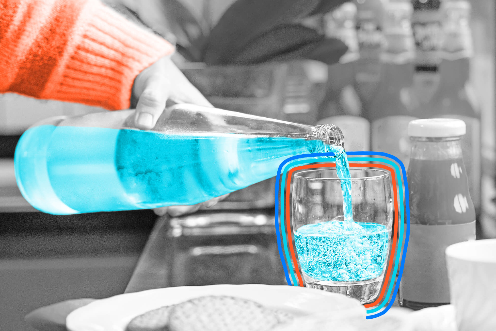 Seltzer water was named after the German town of Selters.