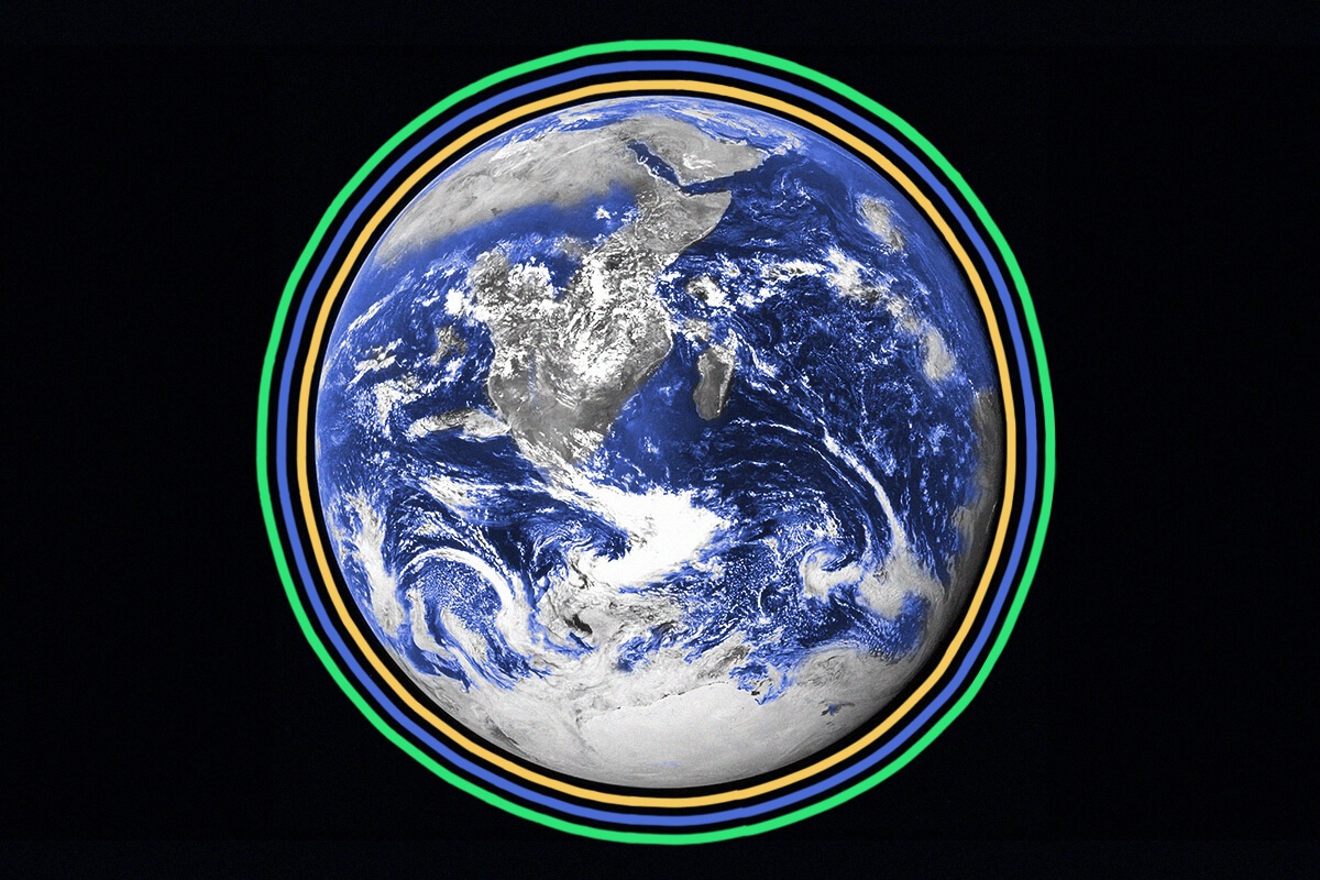 The Earth’s shape is constantly changing.