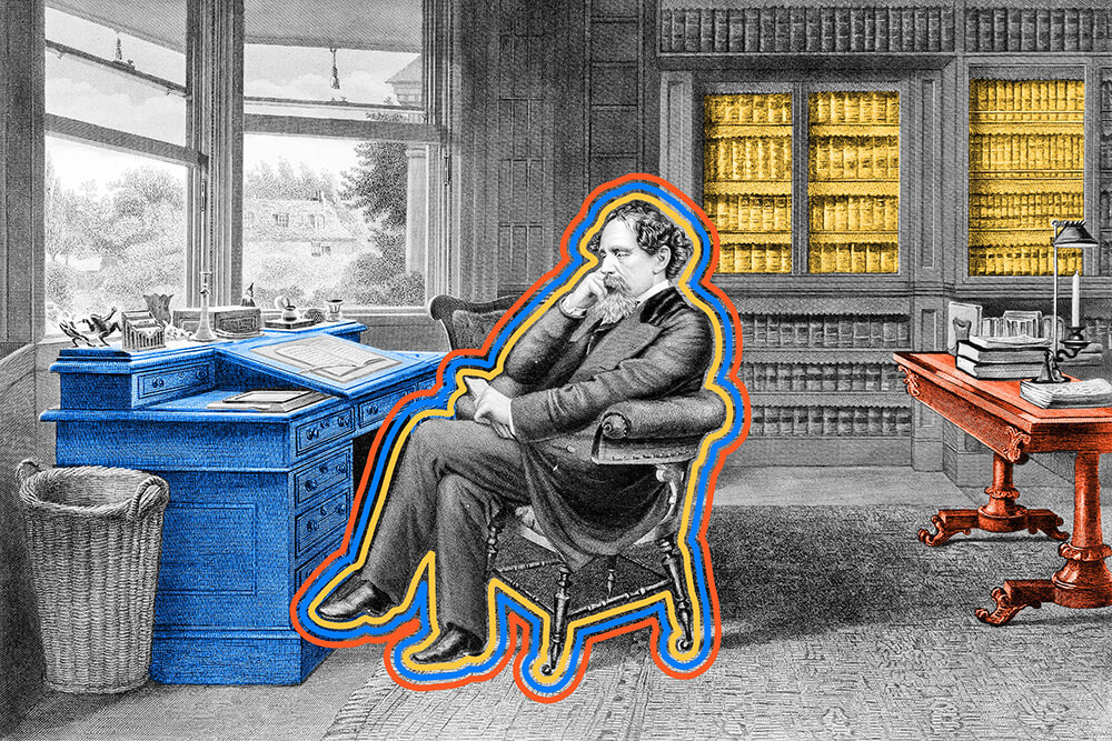 Charles Dickens had a pet raven.