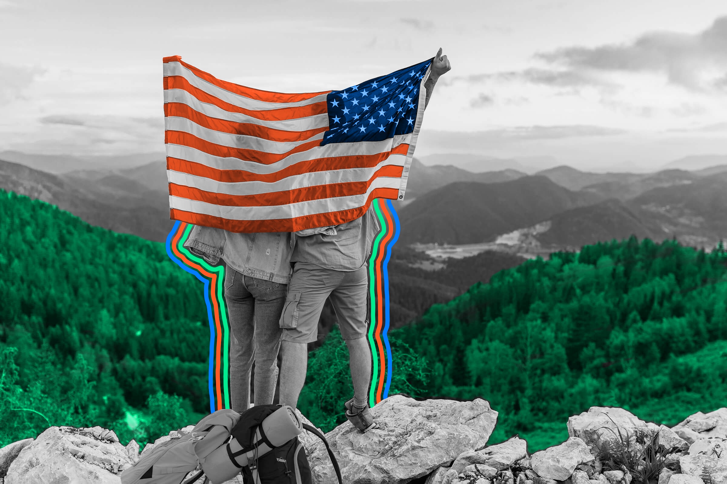 There have been 27 official versions of the American flag.