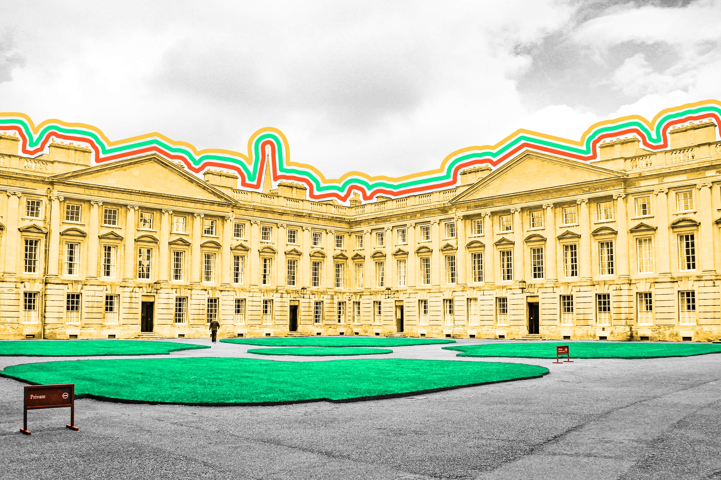 Oxford University has a bell that has been ringing since 1840.