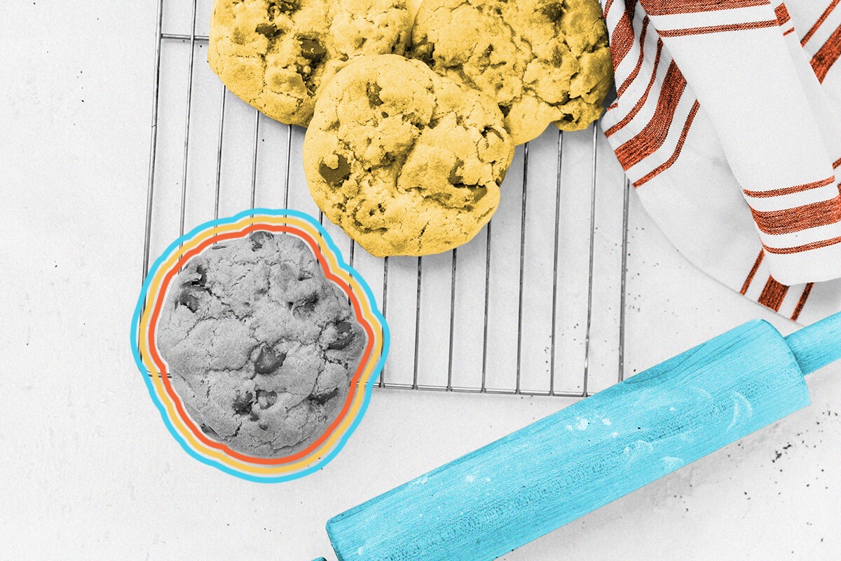 Chocolate chips were invented after chocolate chip cookies.