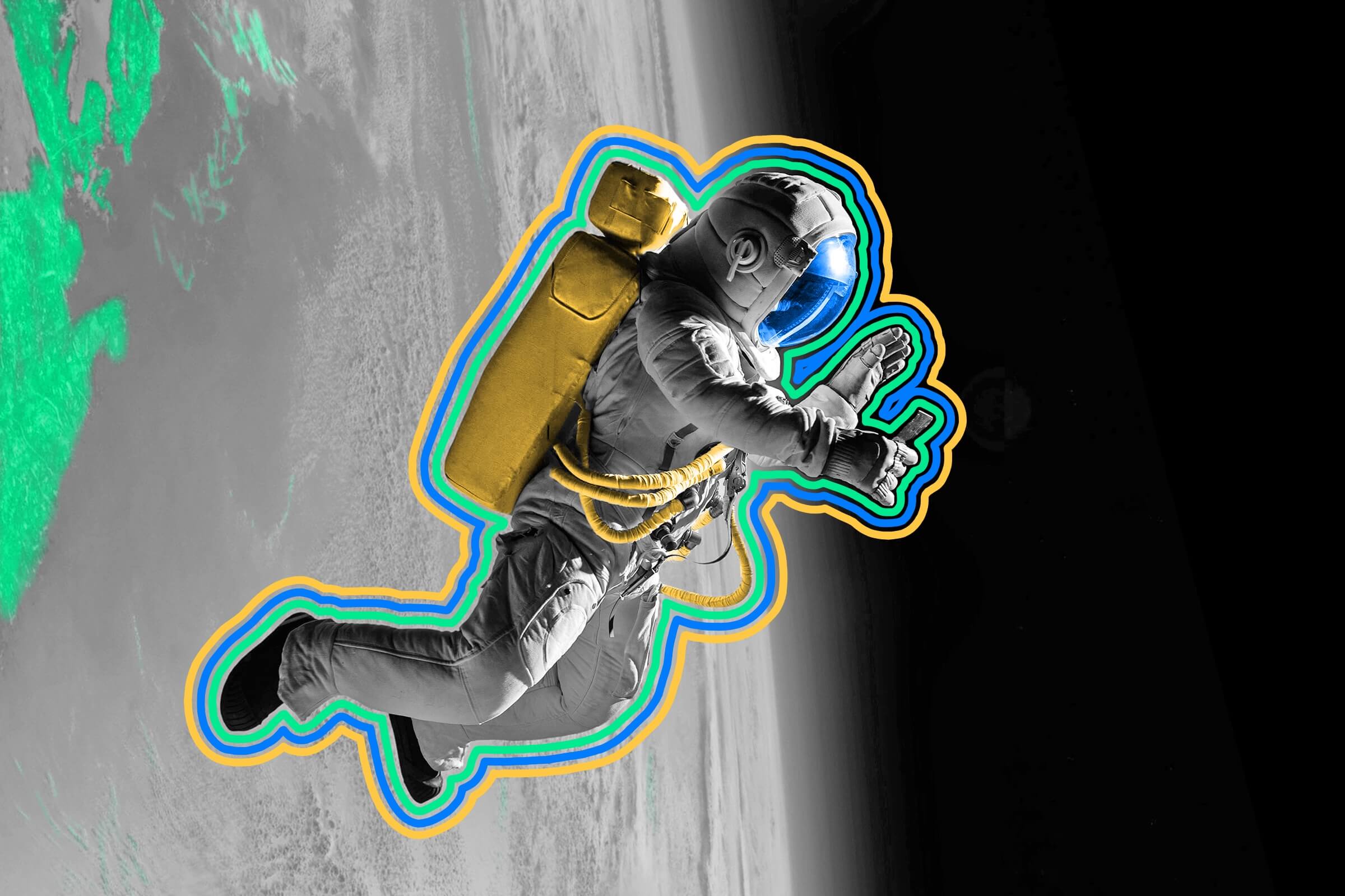 Astronauts can vote absentee from space.
