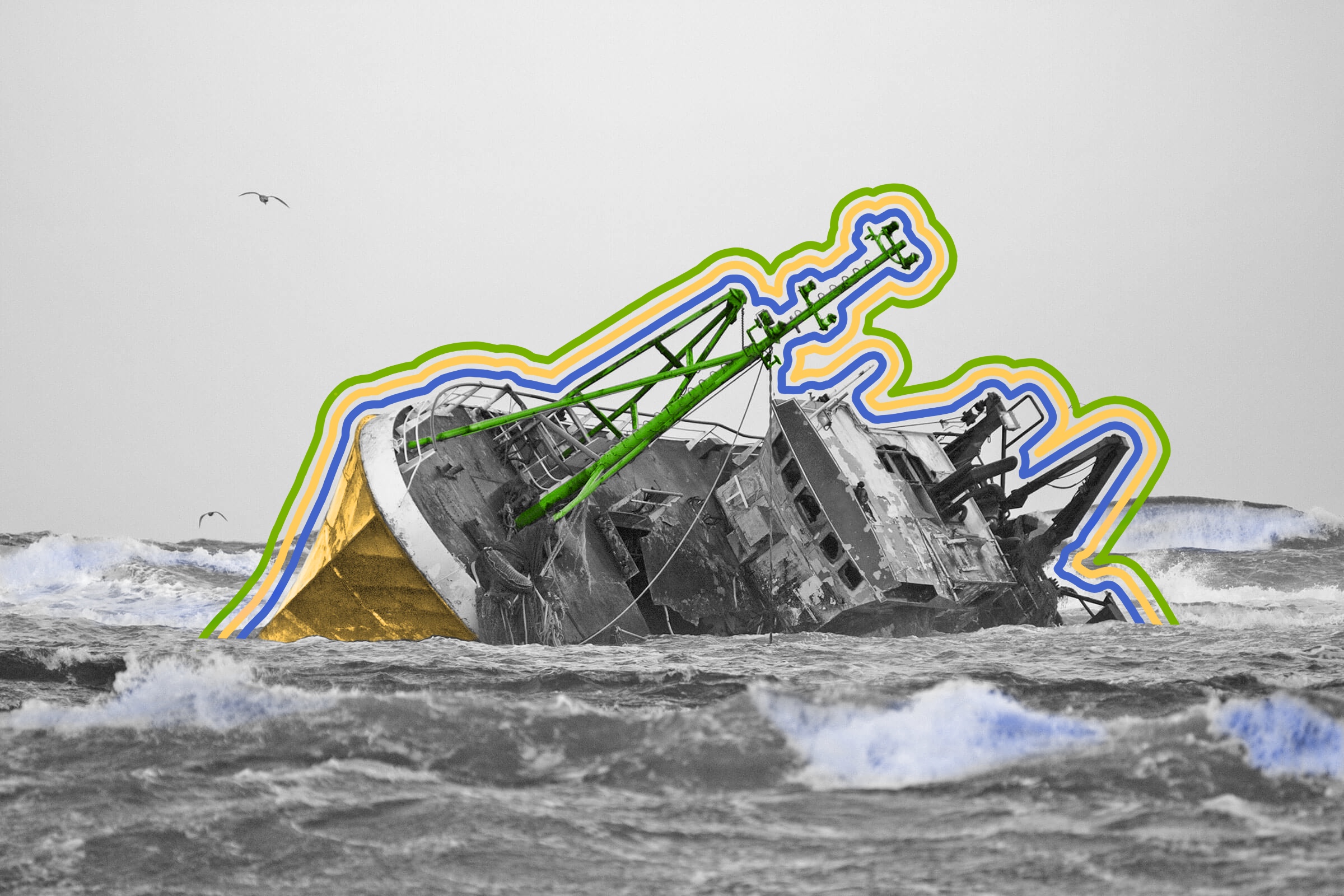 There are an estimated 3 million shipwrecks in the ocean.