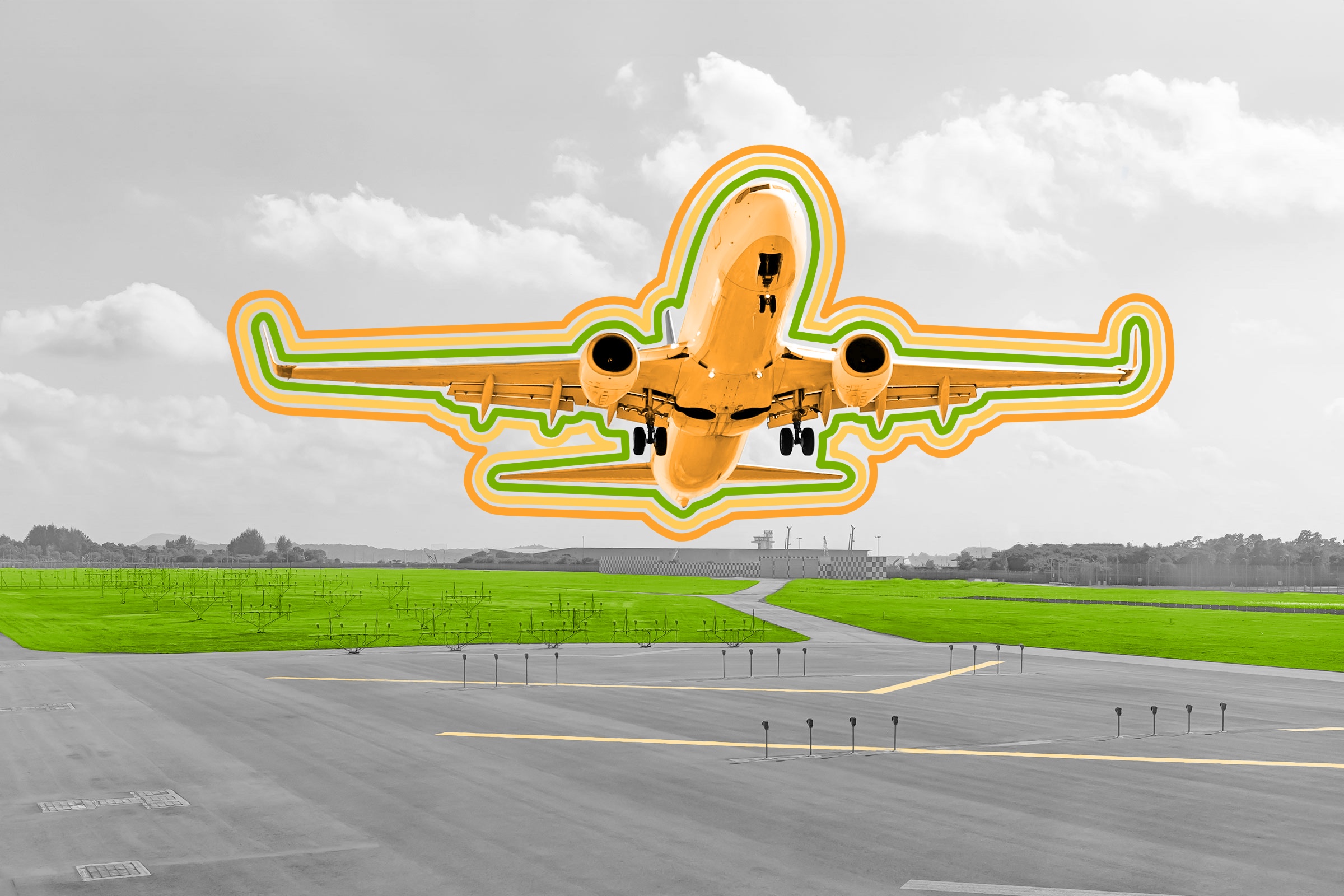 The world’s shortest commercial flight takes less than one minute.