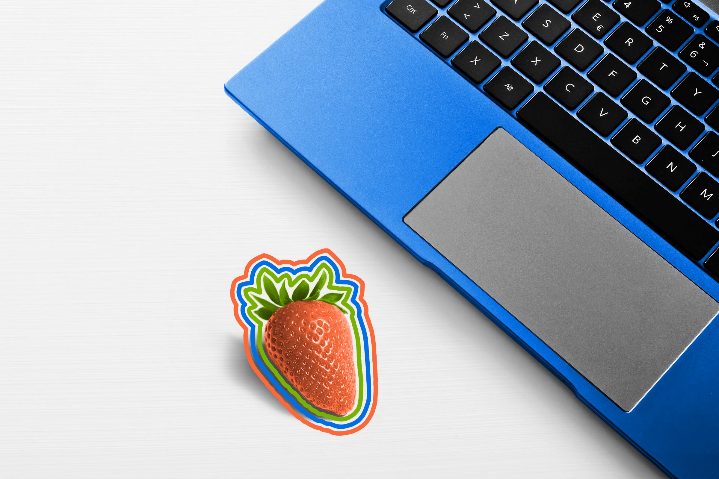 The entire internet has the weight of several strawberries.