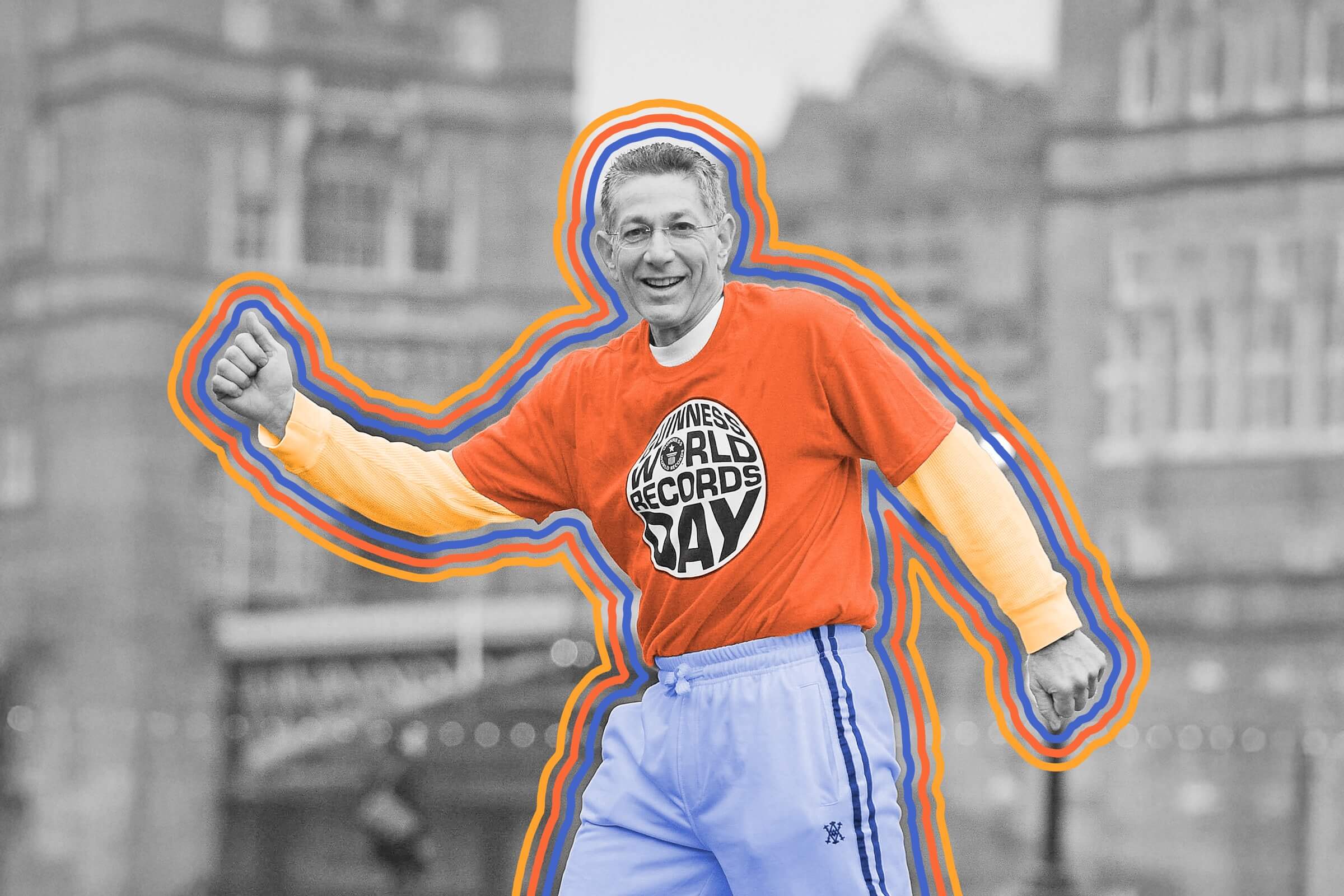 One man holds more than 200 Guinness World Records.