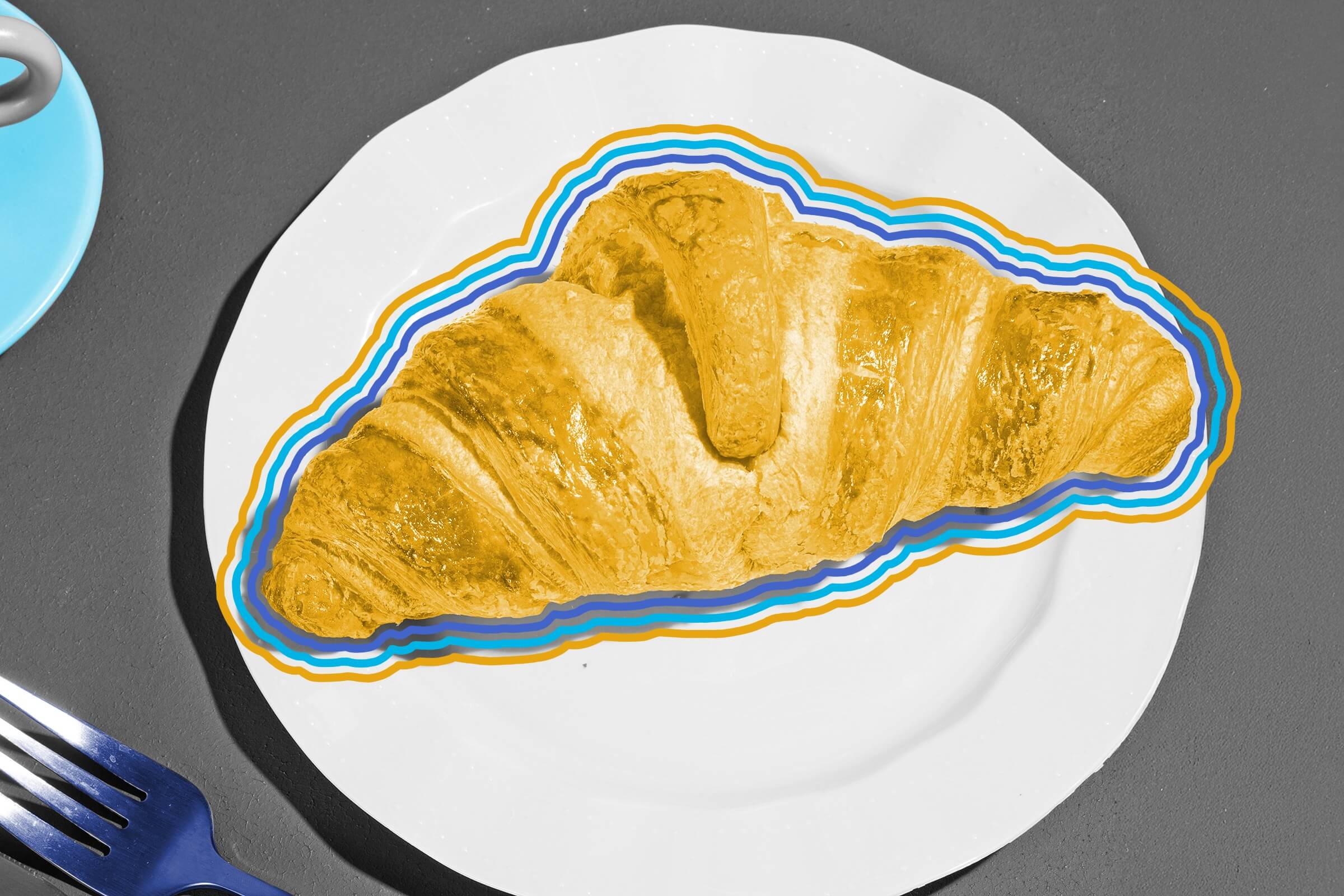 Croissants originated in Austria, not France.