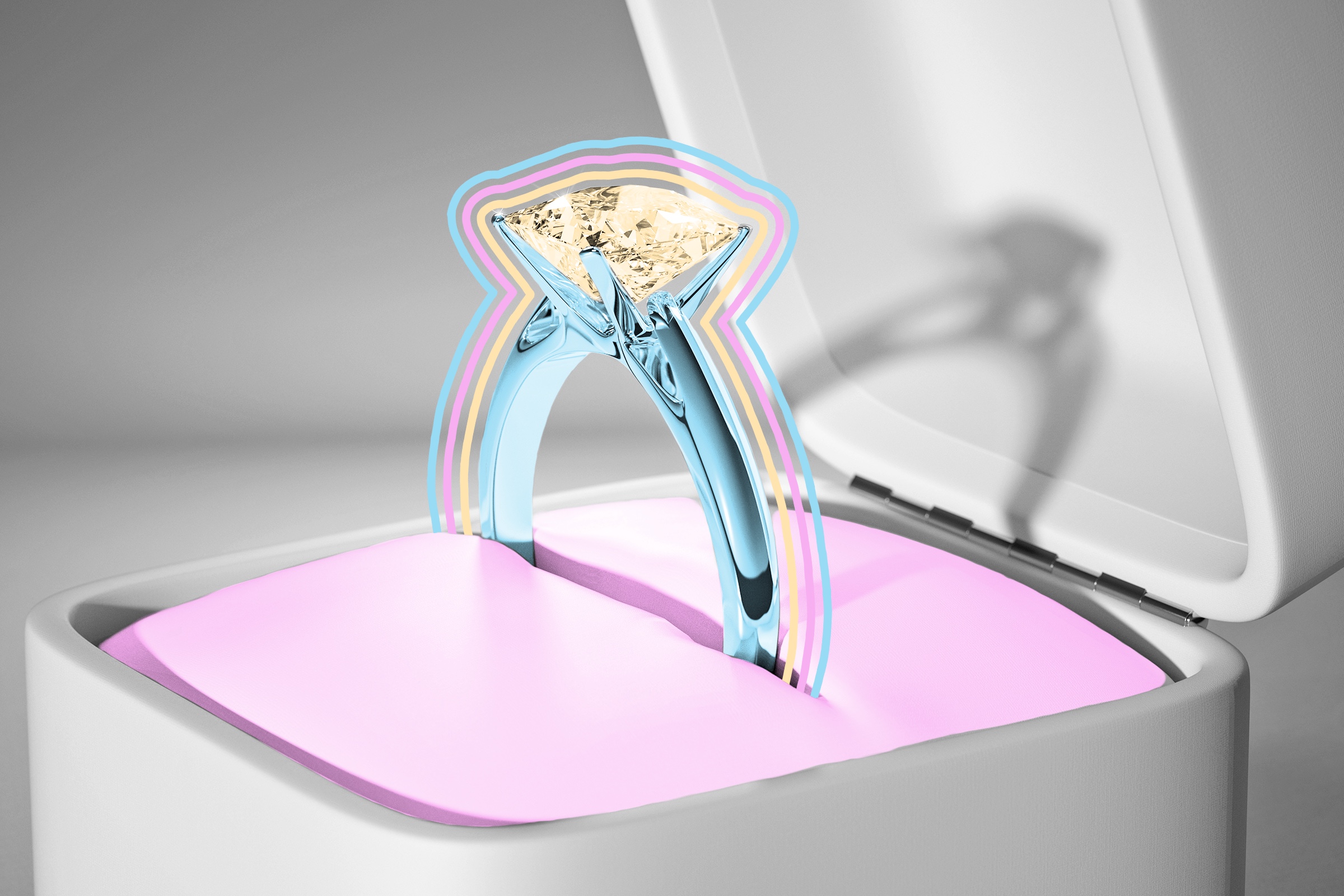 The woman who coined the slogan ‘A Diamond Is Forever’ never married.