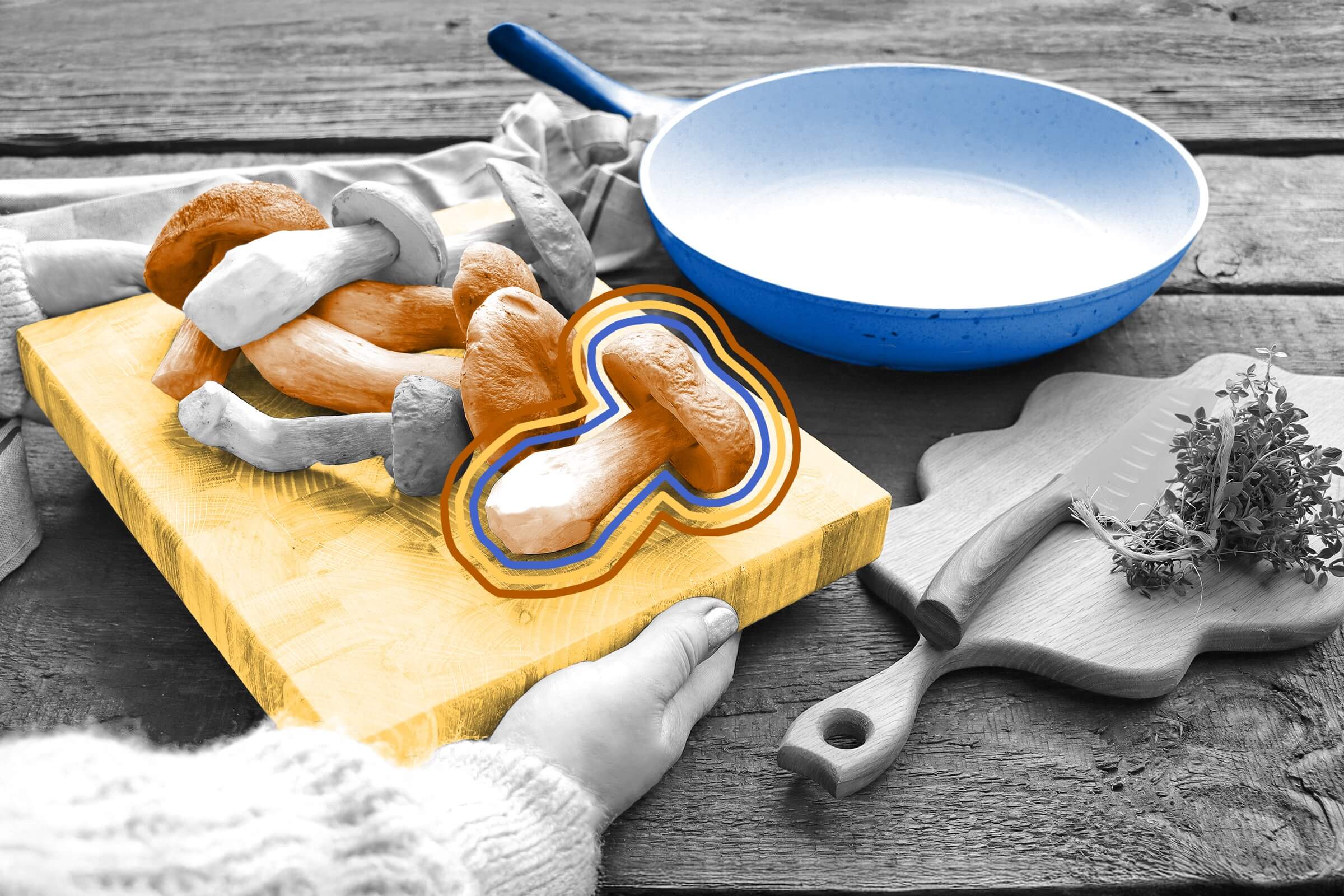 It’s nearly impossible to overcook mushrooms. 