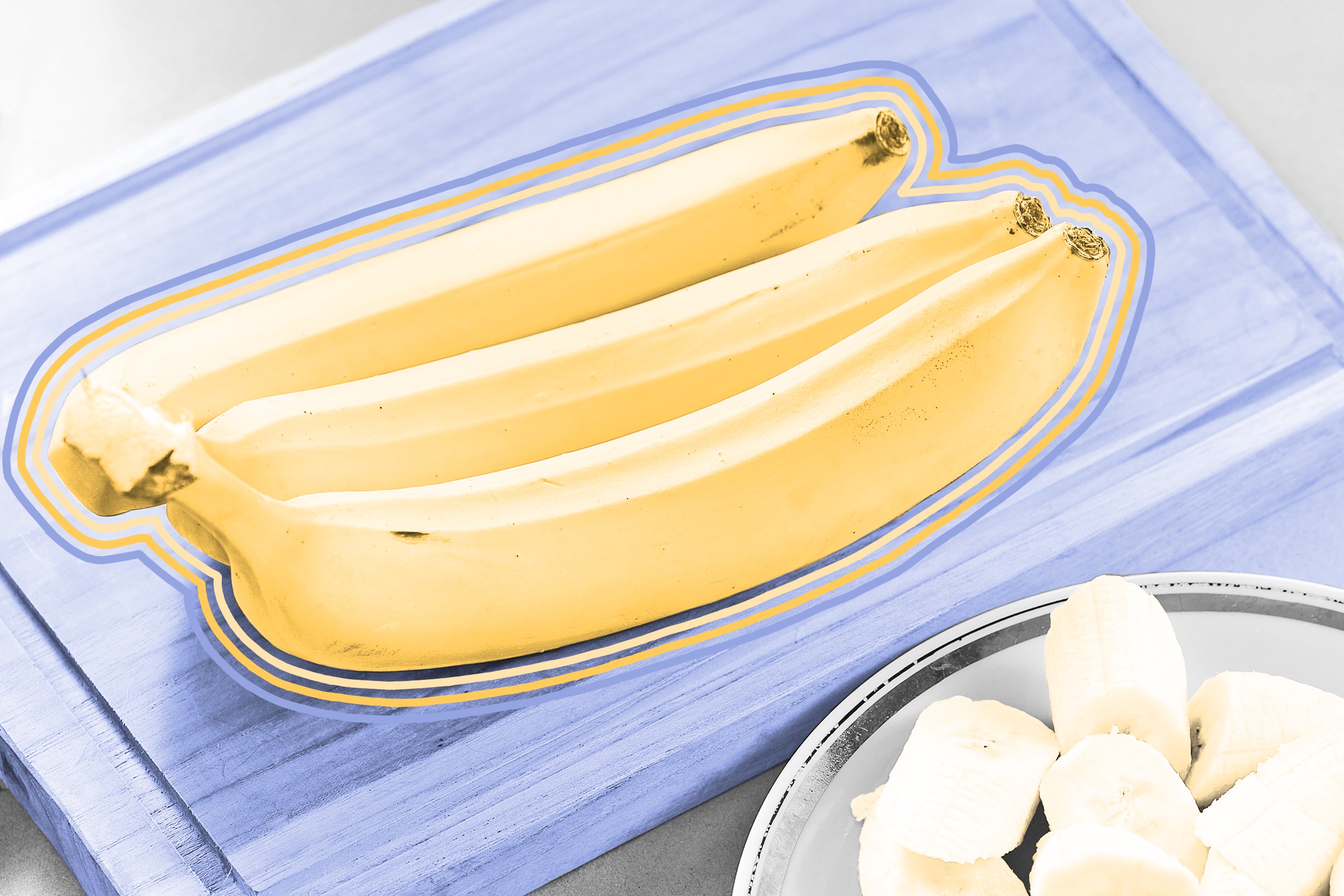 Artificial banana flavoring was common in the U.S. long before real bananas.