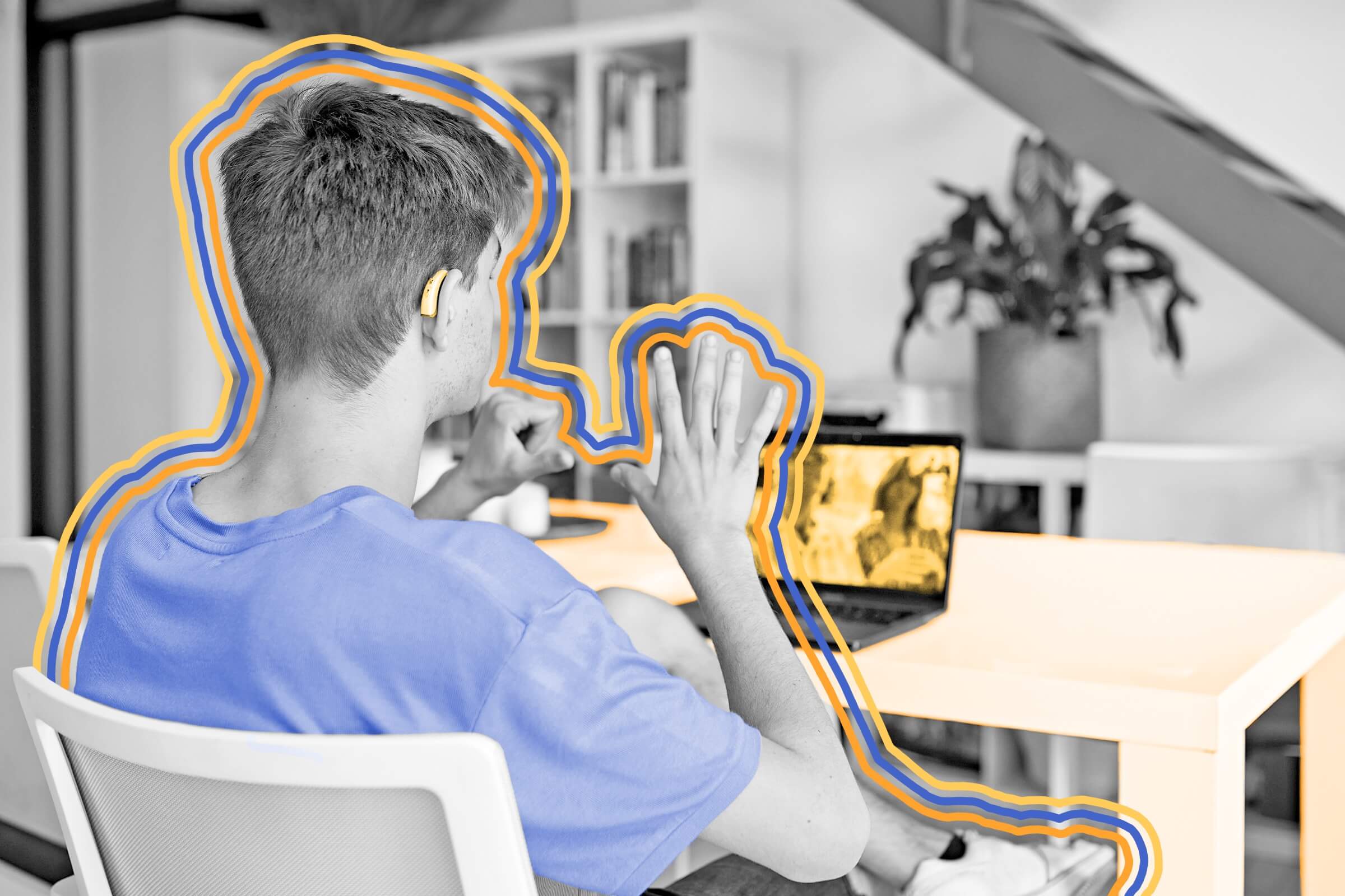 Some deaf people use sign language in their sleep.